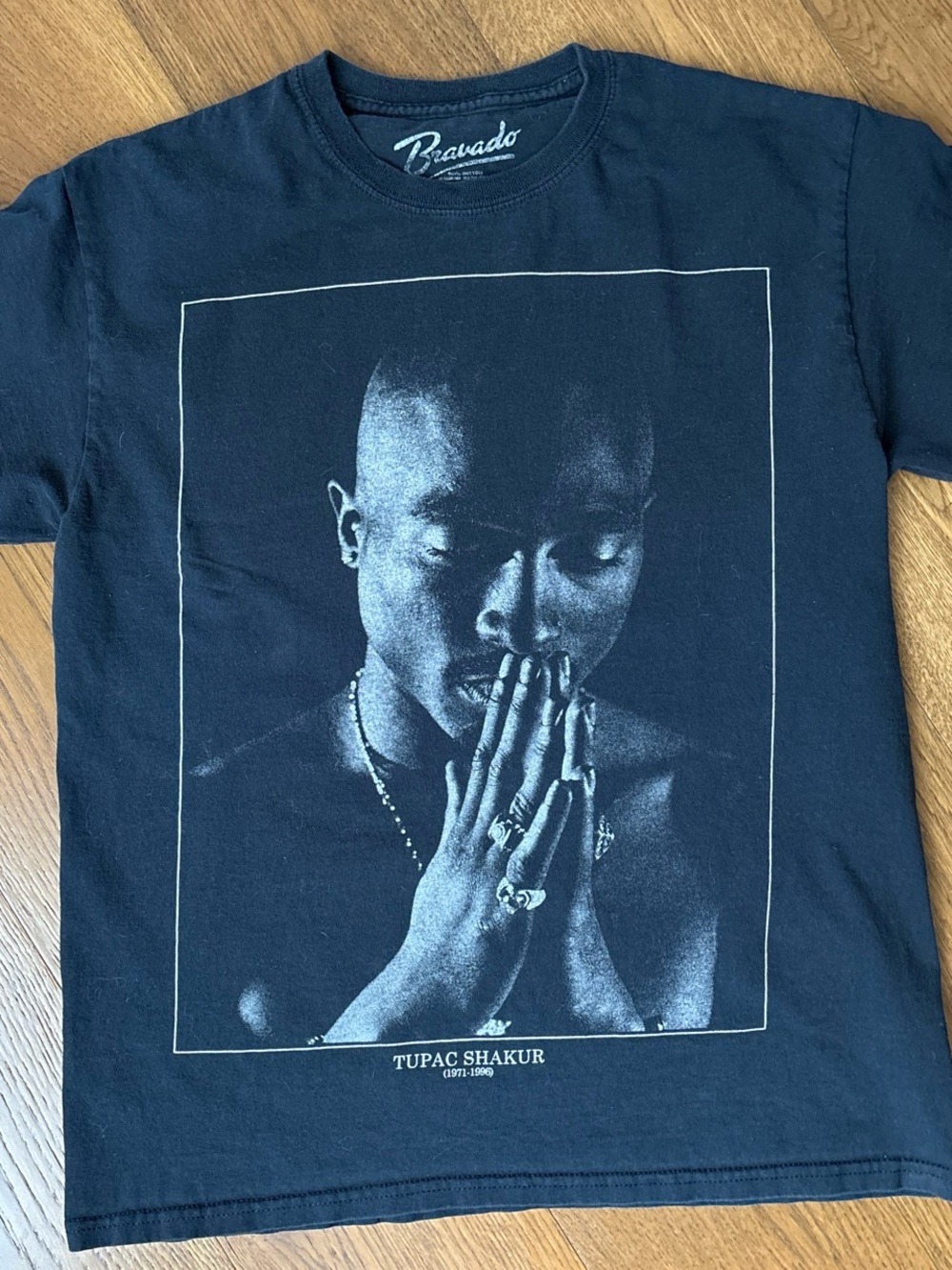 Bravado Black Graphic Portrait Tee